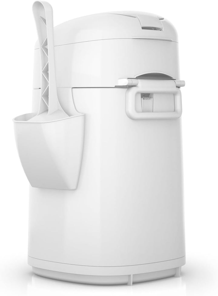 LitterLocker by Litter Genie, DAS ORIGINAL, Katzenstreu-Eimer, 50% ergiebiger, erspart den täglichen