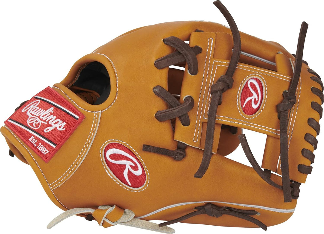 Rawlings Heart of The Hide Baseballhandschuh-Serie Rechte Hand Wurf Infield Pro I-Web 29,2 cm (11,5