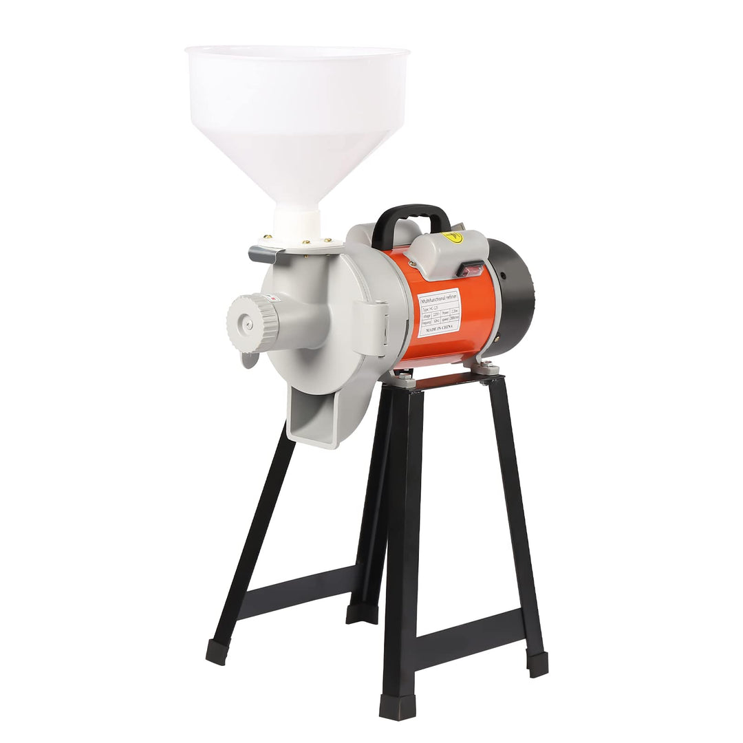 Getreidemühle Elektrisch,Mit Feinheitsregler Und Keramik Mahlscheibe | Wasserdichter Schalter,Stabil