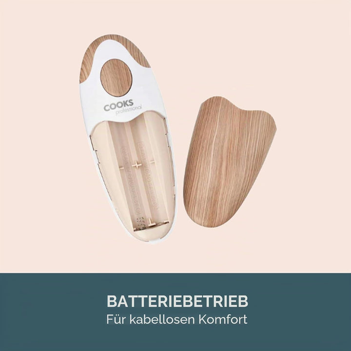 Cooks Professional Elektrischer Dosenöffner, automatischer kabelloser Dosenöffner für Arthritis und