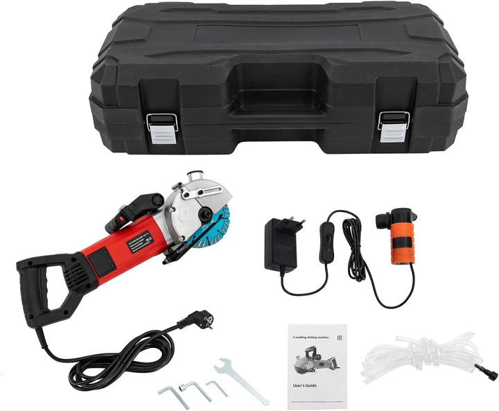 Mauernutfräse | Kabelfräse Wand | Betonschlitzmaschine, Schlitzmaschine Mit Laserpositionierung + Ka