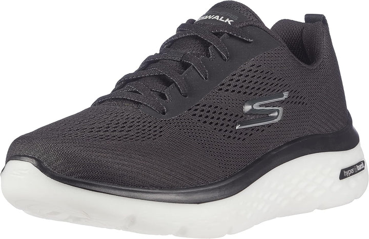 Skechers Herren Go Walk Hyper Burst Sneaker 43.5 EU Schwarz 2, 43.5 EU Schwarz 2