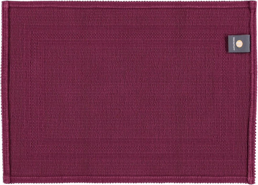 Rhomtuft Badteppich Gala Farbe Brombeer 237 Grösse 50 x 70 cm 50x70 cm, 50x70 cm