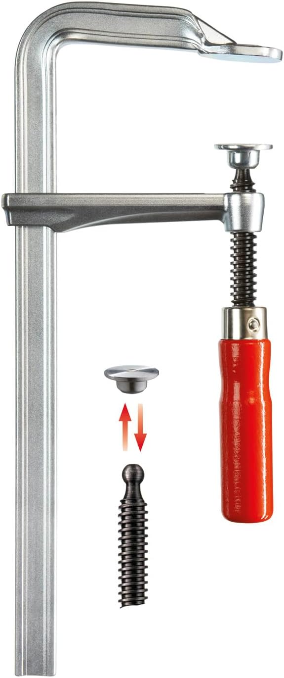 Bessey GZ25 Ganzstahl-Schraubzwinge 250 x 120 mm, mehrfarbig Spannweite 250 mm, Spannweite 250 mm