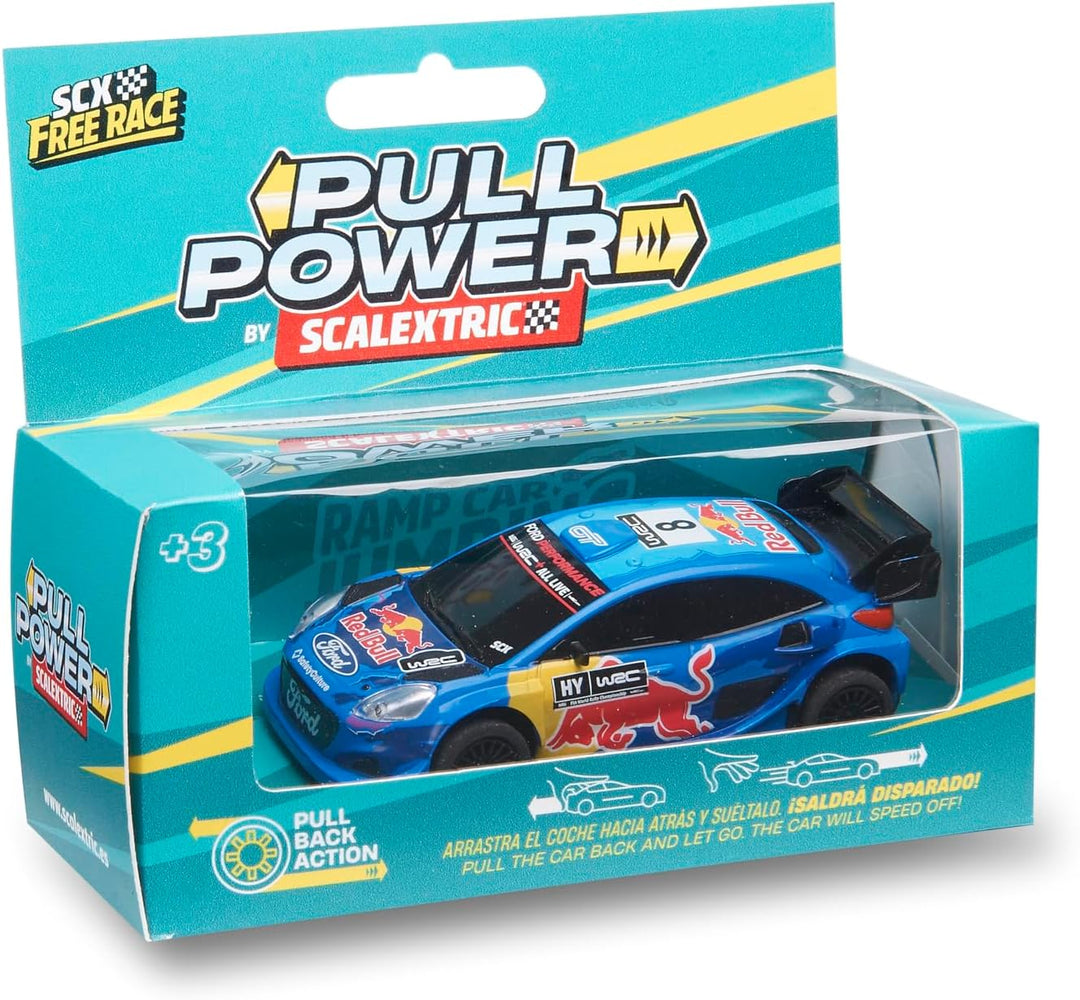 SCALEXTRIC Pull-Power-Rennwagen, klassisch, Massstab 1:43 (Ford Puma WRC - #8), Ford Puma WRC - #8