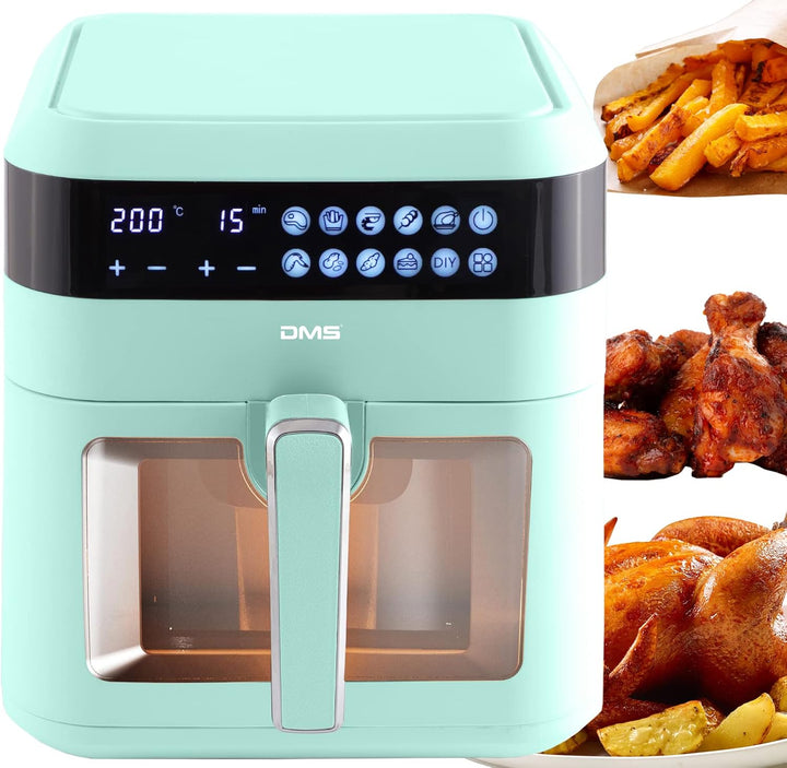 DMS XXXL 7 Liter Heissluftfritteuse | fritteuse | Backofen | Heissluftgrill | Cooker | fettfrei und