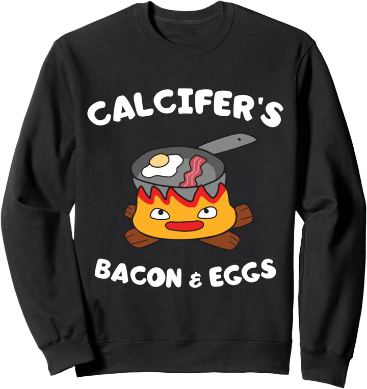 Calcifer's Bacon and Ei Cook - Funny Food Lover Sweatshirt
