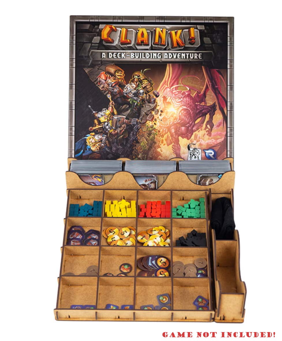 docsmagic.de Organizer Insert for Clank! Box - Einsatz, Clank!