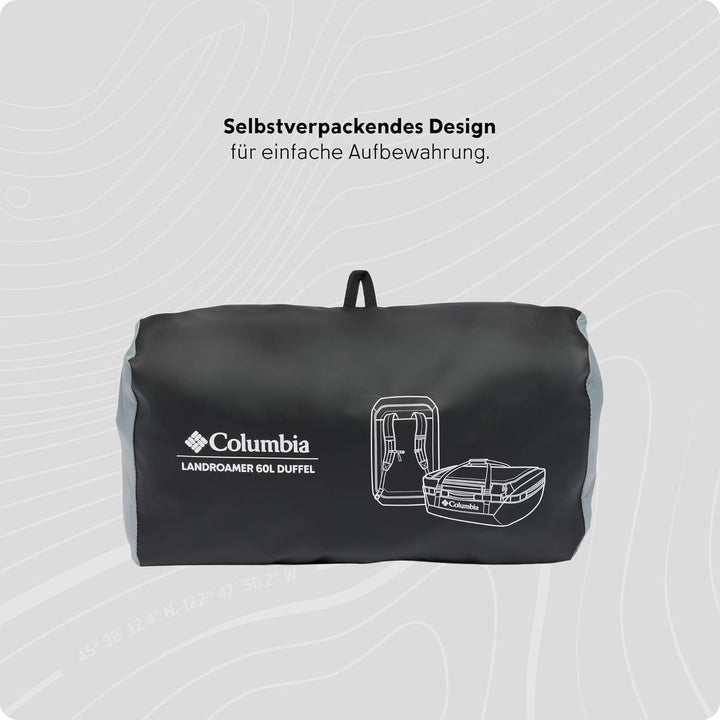 Columbia Unisex Landroamer Duffel Seesack (1er Pack) Einheitsgrösse Schwarz, Einheitsgrösse Schwarz