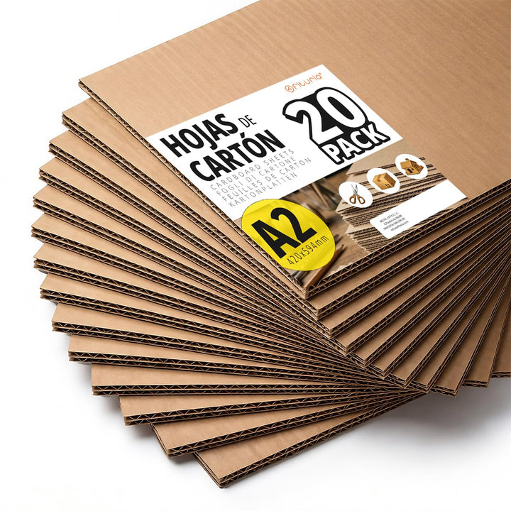 Kartonplatten, Fester Bastelkarton für DIY, Architekturprojekte, Verpackung und Versand Schutz, 1-2