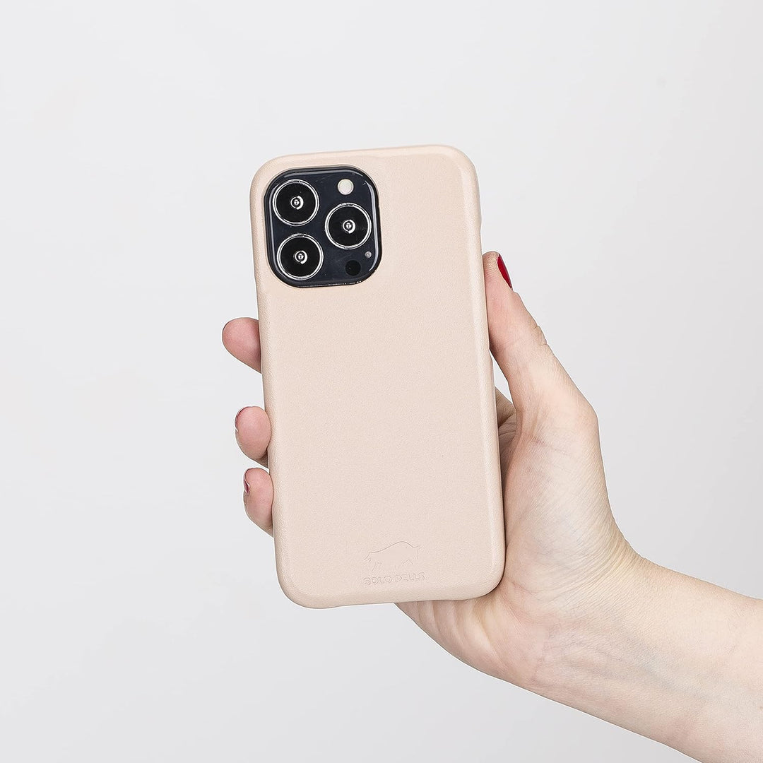 Solo Pelle Lederhülle für das iPhone 13 Pro in 6.1 Zoll Princeton Case Leder Hülle Ledertasche Backc