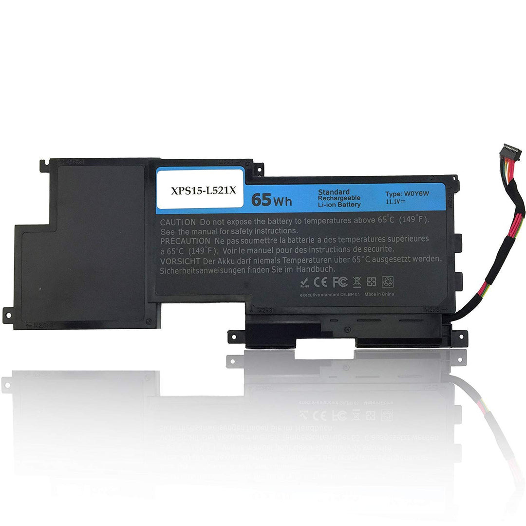 W0Y6W 9F233 3NPC0 WOY6W Laptop Batterie Ersatz für Dell XPS 15 XPS 15-L521X Series (11.1V 65Wh)