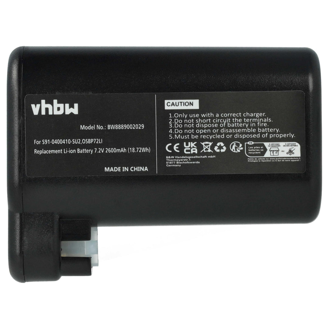 vhbw Akku Ersatz für Electrolux OSBP72LI25