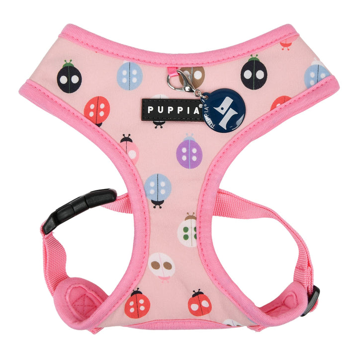 Puppia Lady Beetle Harness A, Farbe: Pink, Grösse: XL PINK_LADYBEETLE Extra Large, PINK_LADYBEETLE E