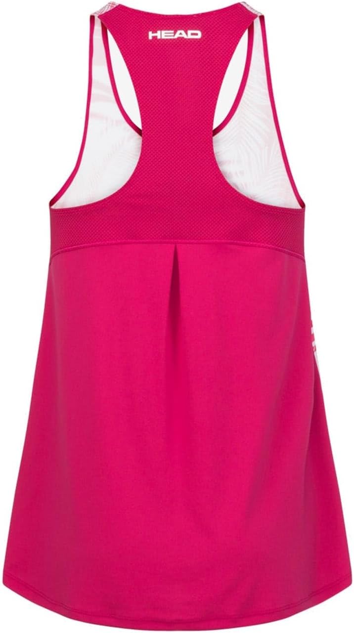 HEAD AGILITY Sport Tank Top Damen, mulberry/print, L