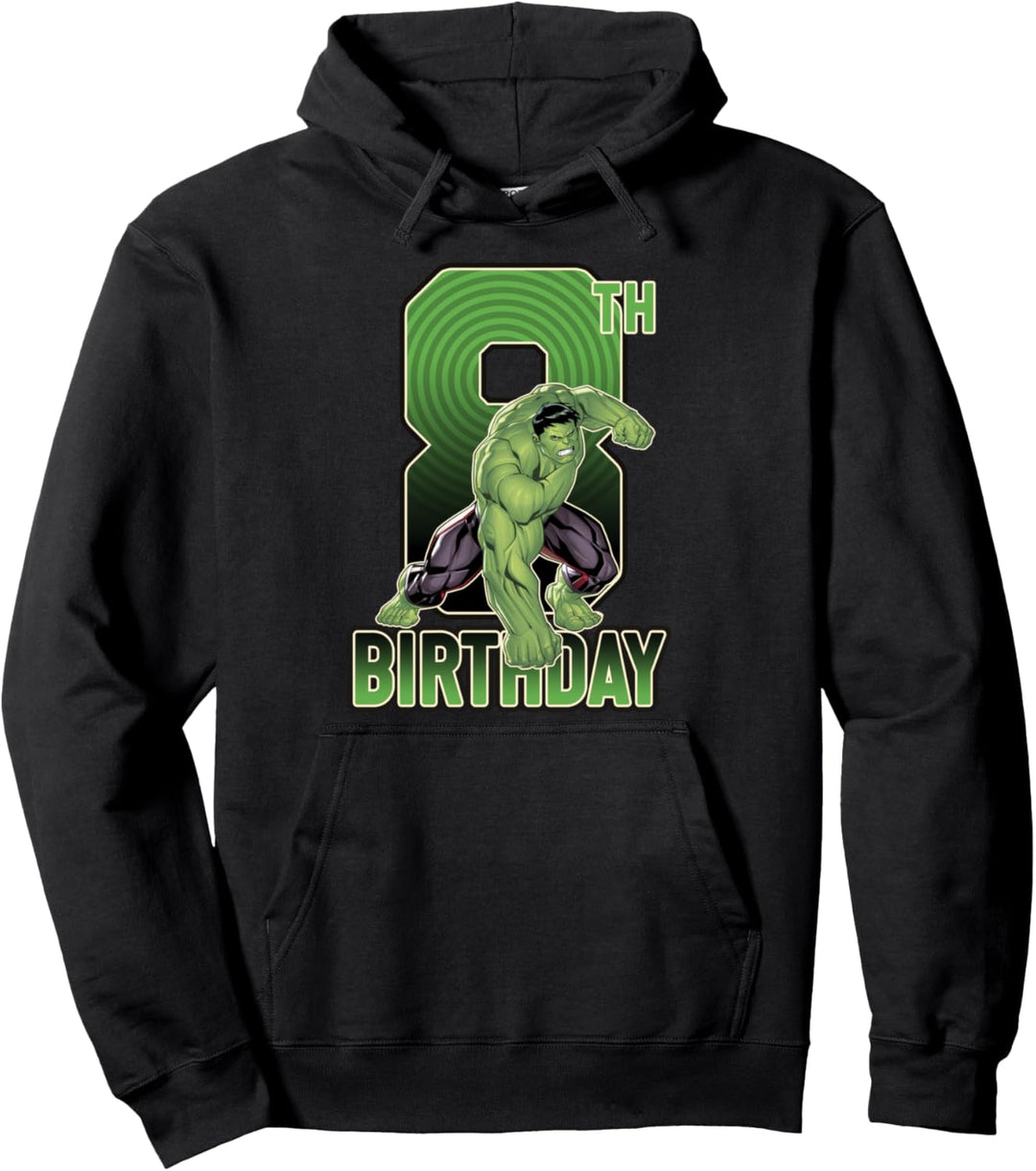 Marvel Hulk Smash 8th Birthday Pullover Hoodie