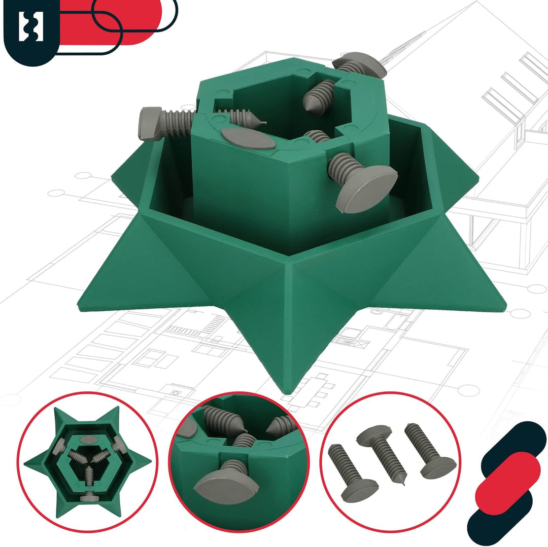 KOTARBAU® Weihnachtsbaumständer mit Wassertank - Christbaumständer - für Baumhöhe bis 2 m - Tannenba