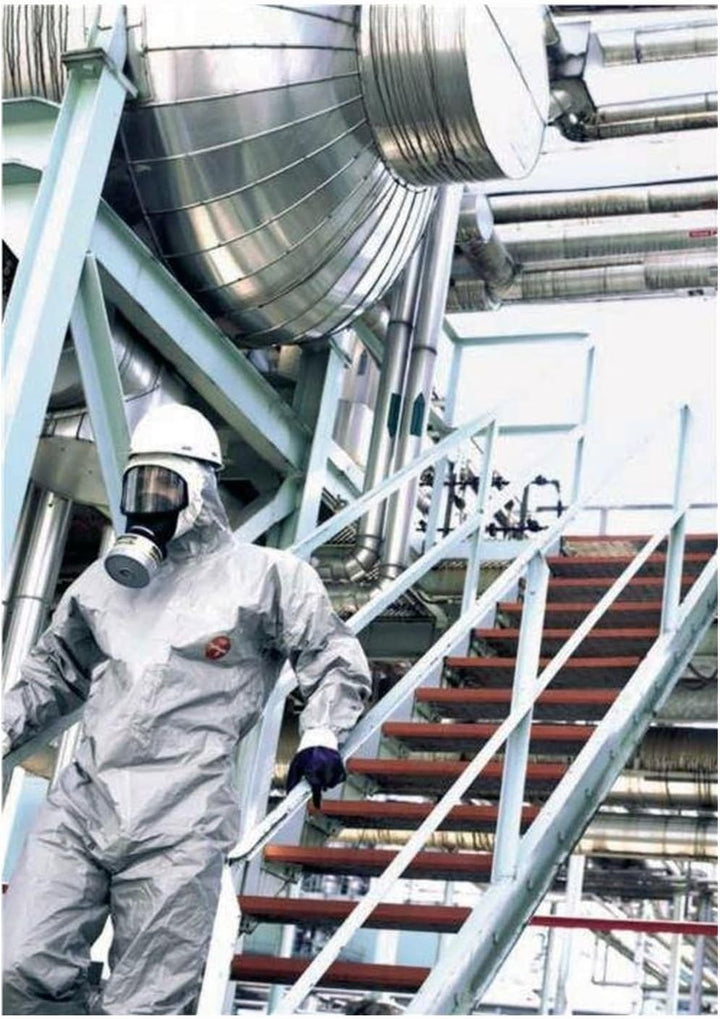 Schutzoverall Tychem® 6000 F Gr.L grau Kat.III DUPONT