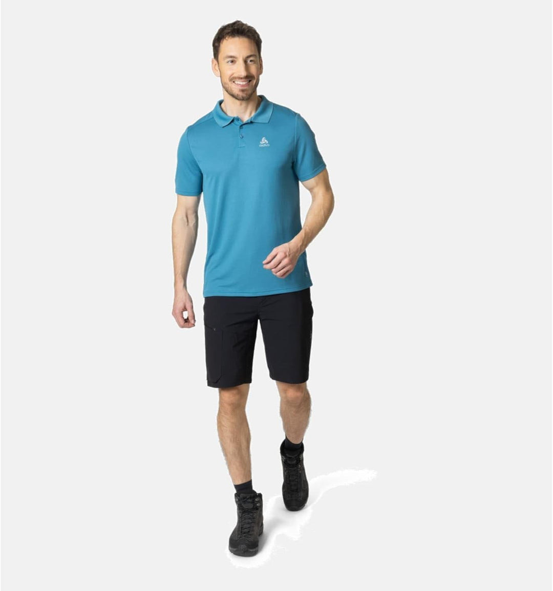 Odlo Herren Cardada_551022 Polo Shirt (1er Pack) S Saxony Blue, S Saxony Blue