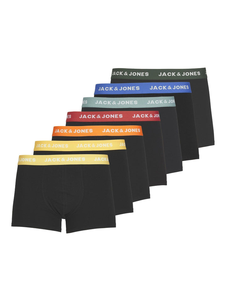 JACK & JONES Herren Jack & Jones Male Boxershorts 7er-pack S Schwarz, S Schwarz