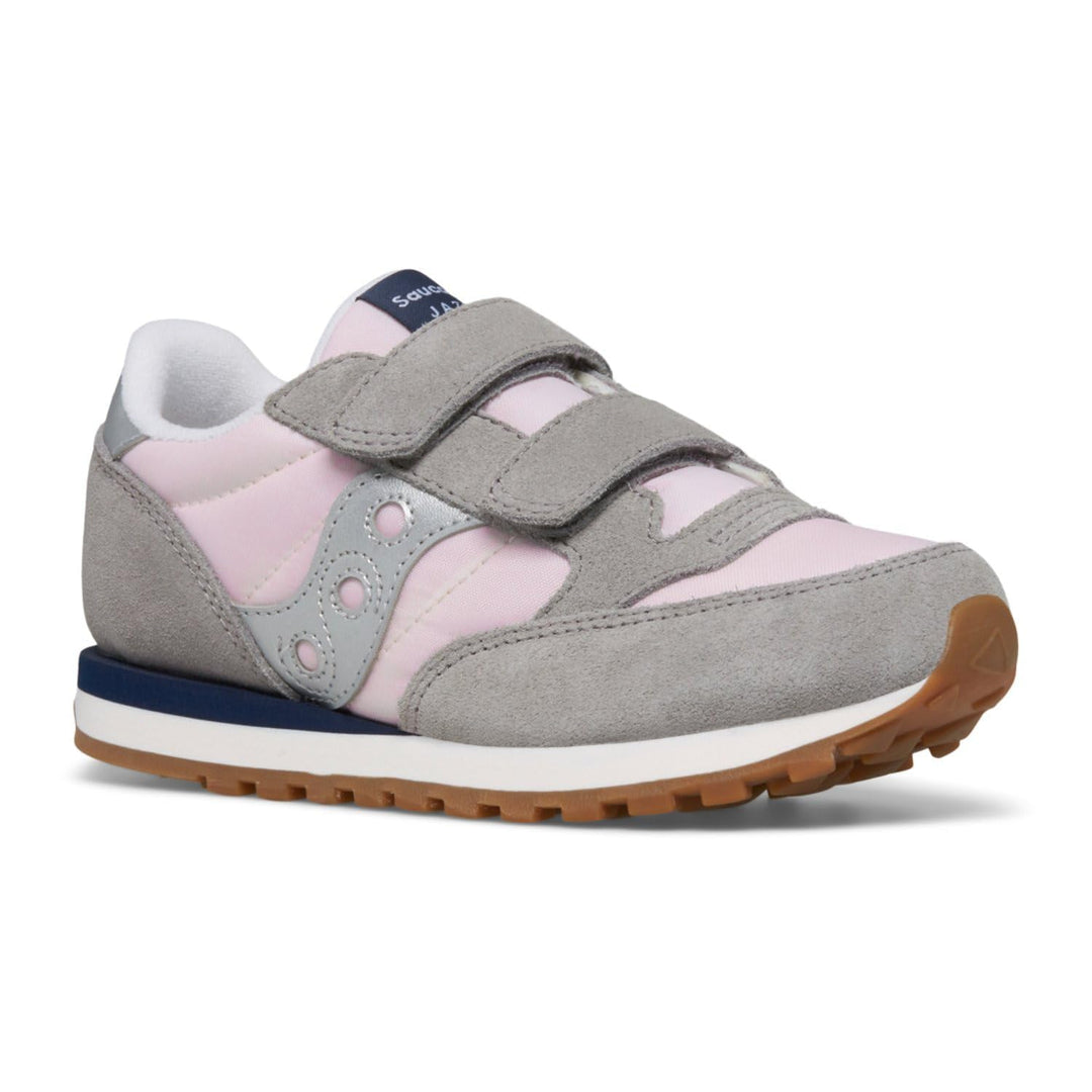 Saucony Damen Jazz Double HL Sneaker 27 EU Blush Grey Silver, 27 EU Blush Grey Silver