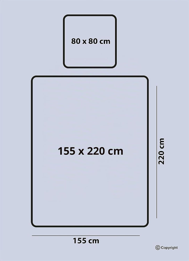 ZIRVEHOME Bettwäsche 155x220 cm. weiss/rosa geblümt, 100% Baumwolle/Renforcé mit reissverschluss Atm