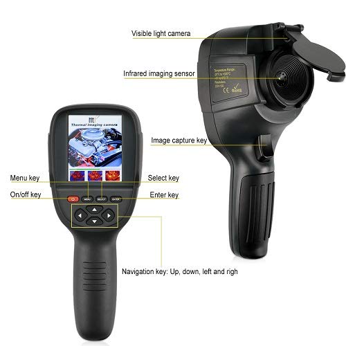 Wärmebildkamera Infrarotkamera Thermografie IR-Pyrometer Sanierung Schimmel Gebäude Energiepass IR5