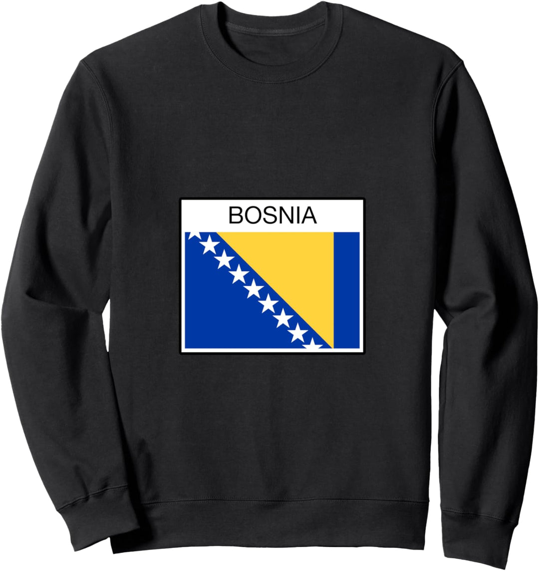 Bosnien Flagge - Kultur und Menschen Sweatshirt