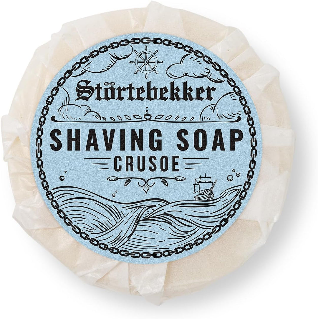 Störtebekker® Premium Rasierständer Set - mit Rasierhobel, Rasierpinsel, Rasierschale und Rasierseif