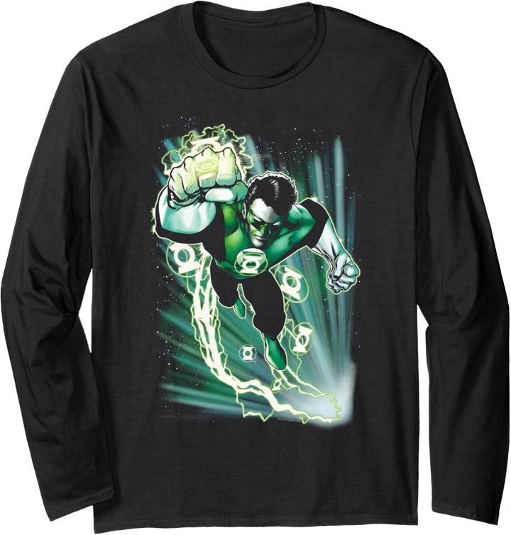 Green Lantern Emerald Energy Langarmshirt