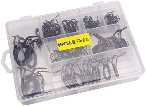 VOANZO Angelrutenführungen, Angelruten-Reparatur-Set, Casting Rute, Spinnköder, Casting Guides, Kera