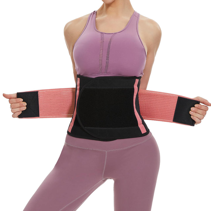 SIHOHAN Bauchweggürtel, Fitness Gürtel Verstellbarer, Taille Trimmer Gürtel Fitnessgürtel, Abnehmen