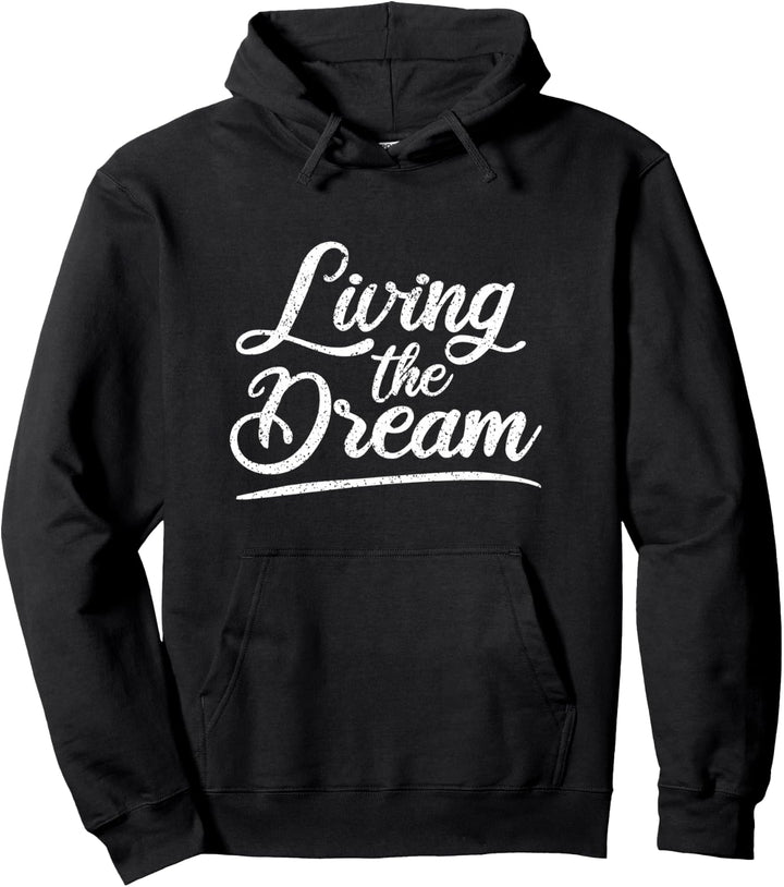Das inspirierende Motivationserfolgsziel "Traum" leben Pullover Hoodie