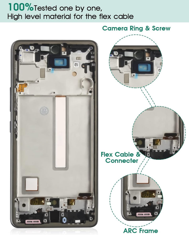 Kein Original für Samsung Galaxy A53 5G LCD-Bildschirm A53 5G Bildschirm Ersatz A536 LCD Display SM-