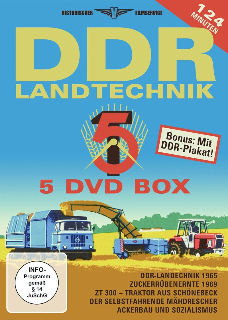 DDR Landtechnik Box [5 DVDs], DVD