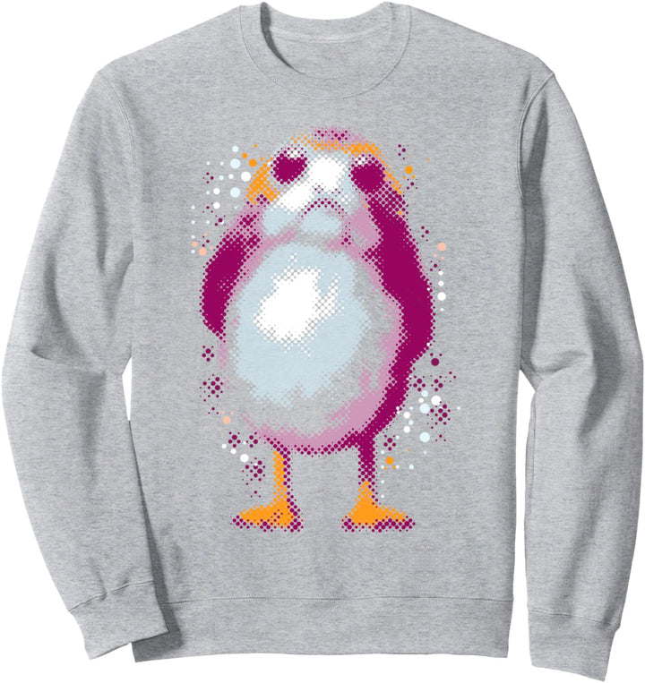 Star Wars The Last Jedi Porg Dotted Poster Sweatshirt
