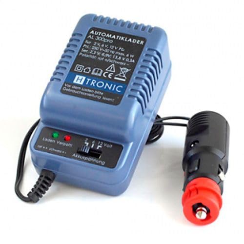 H-Tronic Batterie Automatik-Lader AL 300 pro mit Zigarettenanzünderstecker