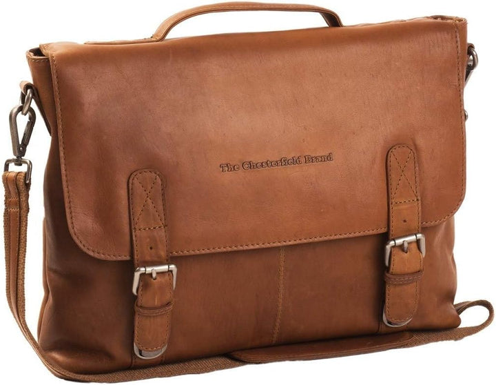 The Chesterfield Brand Jules - Schultertasche 13" Leder 38 cm Cognac, Cognac