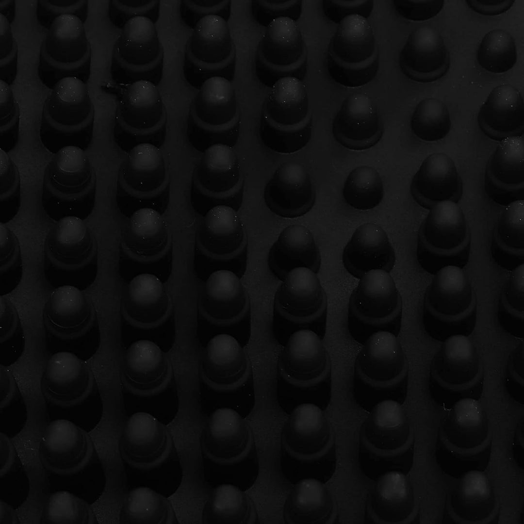 Motorrad-Gel-Sitzkissen, Universelle Abkühlung, Stossdämpfung, Druckentlastung, Schwarzer Sitzbezug