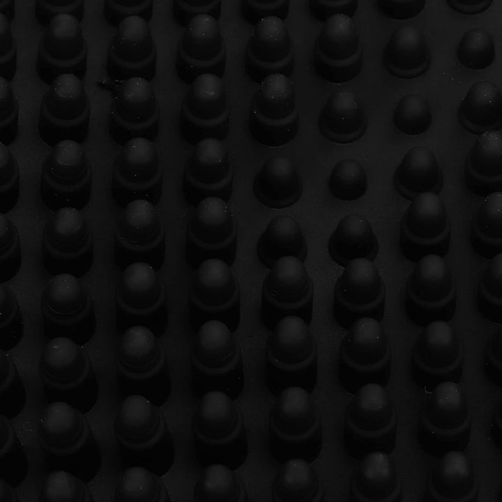 Motorrad-Gel-Sitzkissen, Universelle Abkühlung, Stossdämpfung, Druckentlastung, Schwarzer Sitzbezug