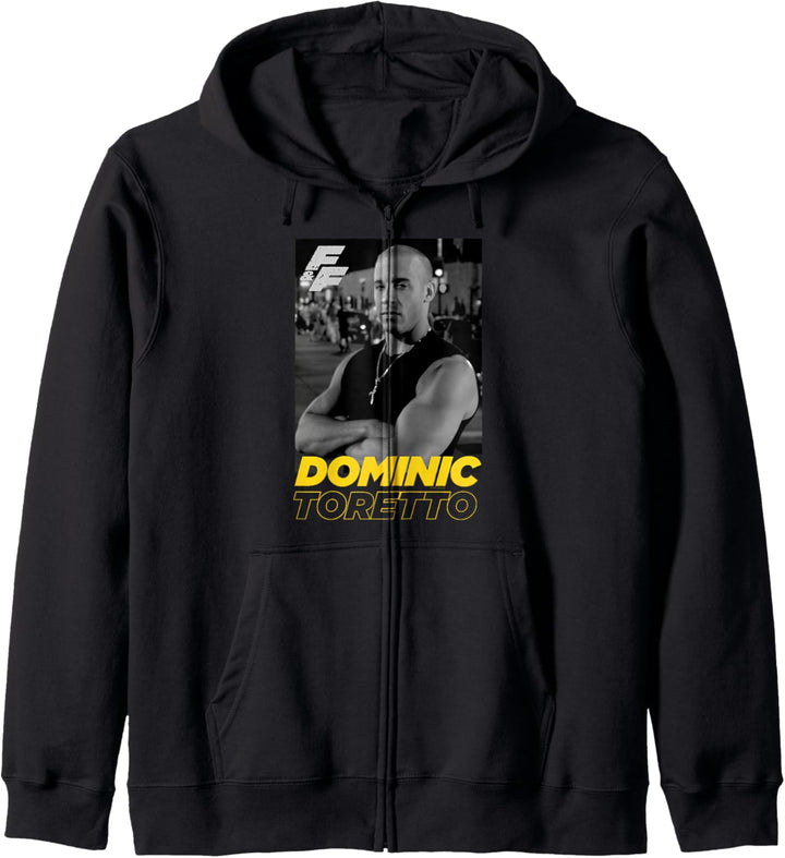 Fast & Furious Dominic Toretto Portrait Logo Kapuzenjacke
