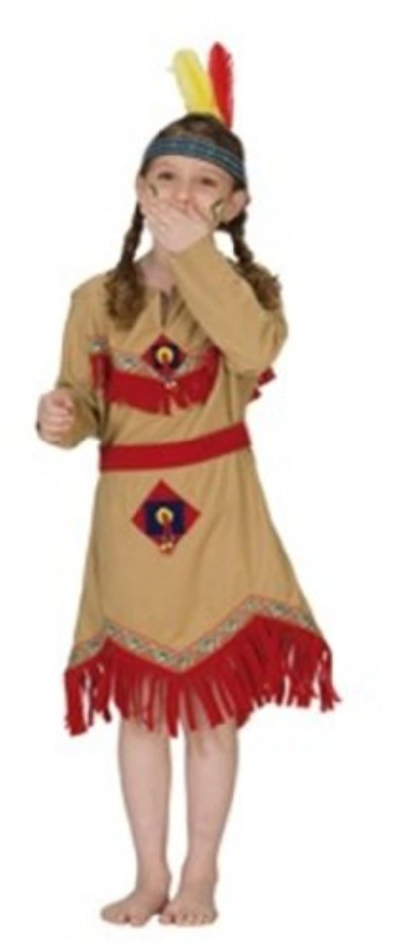 Rubies 1 2389 104 - Indianerin Grösse 104, 104