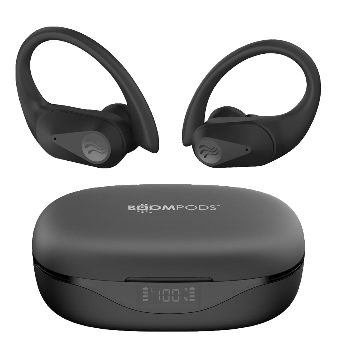 Boompods SportPods Ocean, Nachhaltige In Ear Kopfhörer kabellos, Bluetooth Kopfhörer Sport - Sportko