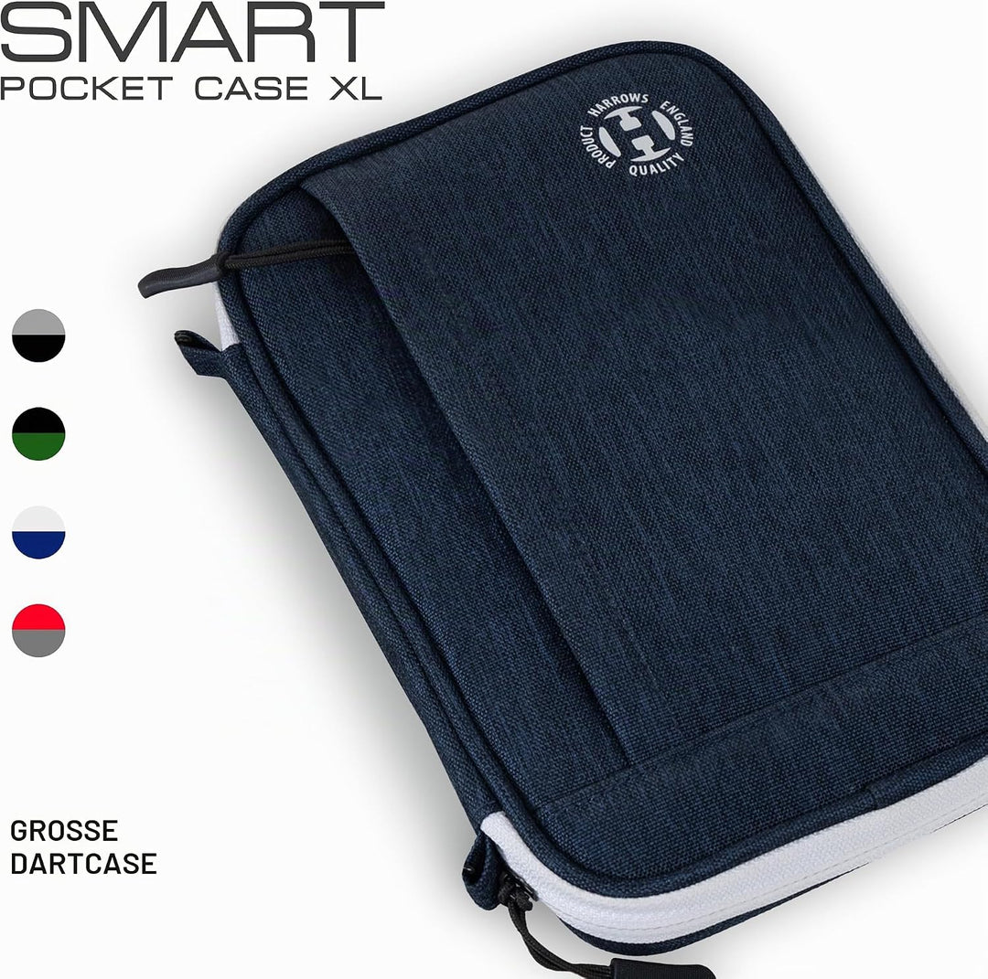 Harrows Smart Case Darttasche &amp; Dart-Etui für 3 oder 6 Darts | Robustes Eva-Case mit Stoff-Finish |
