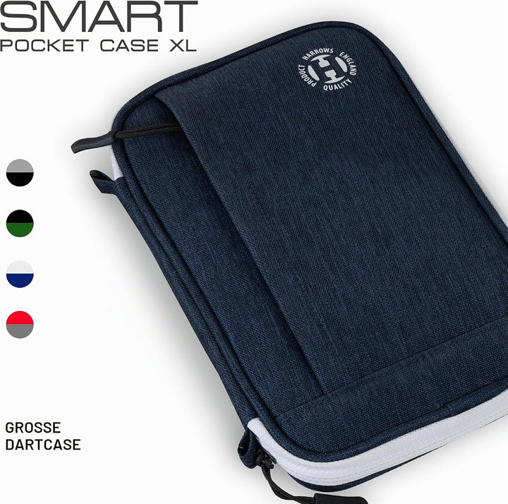 Harrows Smart Case Darttasche &amp; Dart-Etui für 3 oder 6 Darts | Robustes Eva-Case mit Stoff-Finish |