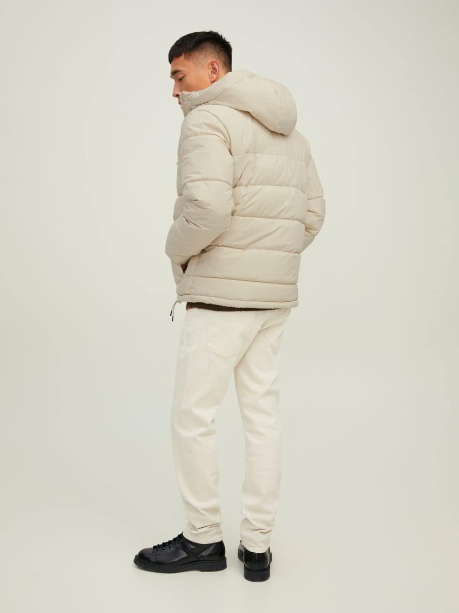 JACK & JONES Herren Jorcopenhagen Puffer Jacket Sn Jacke, Moonbeam