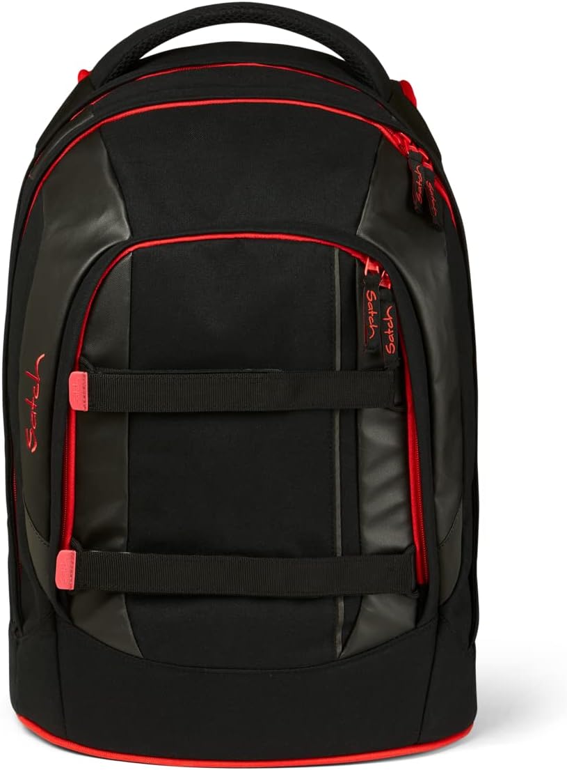 Satch Pack Pencil Slider Edition Schulrucksack Set 3tlg. mit Sporttasche (Fire Phantom), Fire Phanto