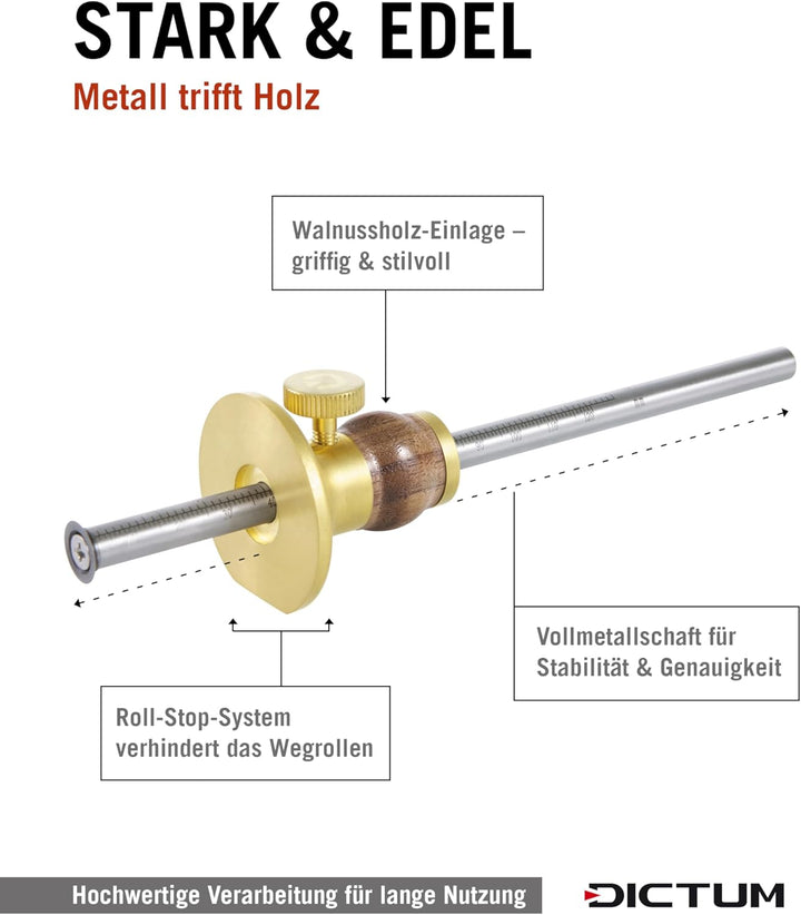 DICTUM® Streichmass