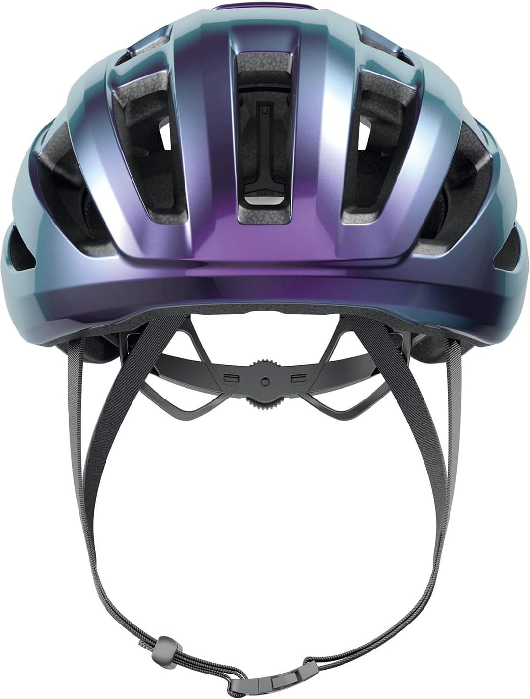 ABUS Rennradhelm PowerDome - leichter Fahrradhelm mit cleverem Belüftungssystem und aerodynamischem