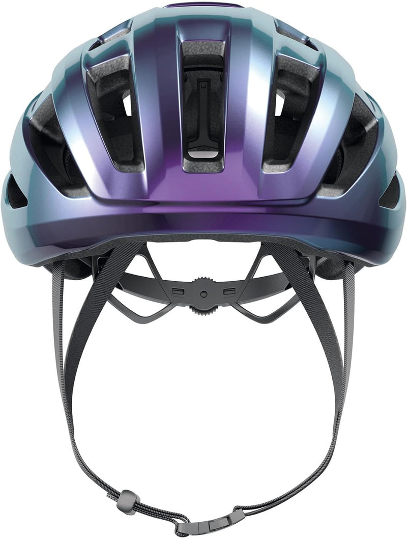 ABUS Rennradhelm PowerDome - leichter Fahrradhelm mit cleverem Belüftungssystem und aerodynamischem